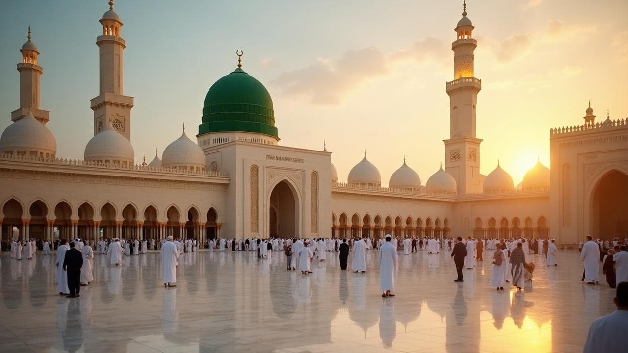 Hellige øjeblikke i Madinah